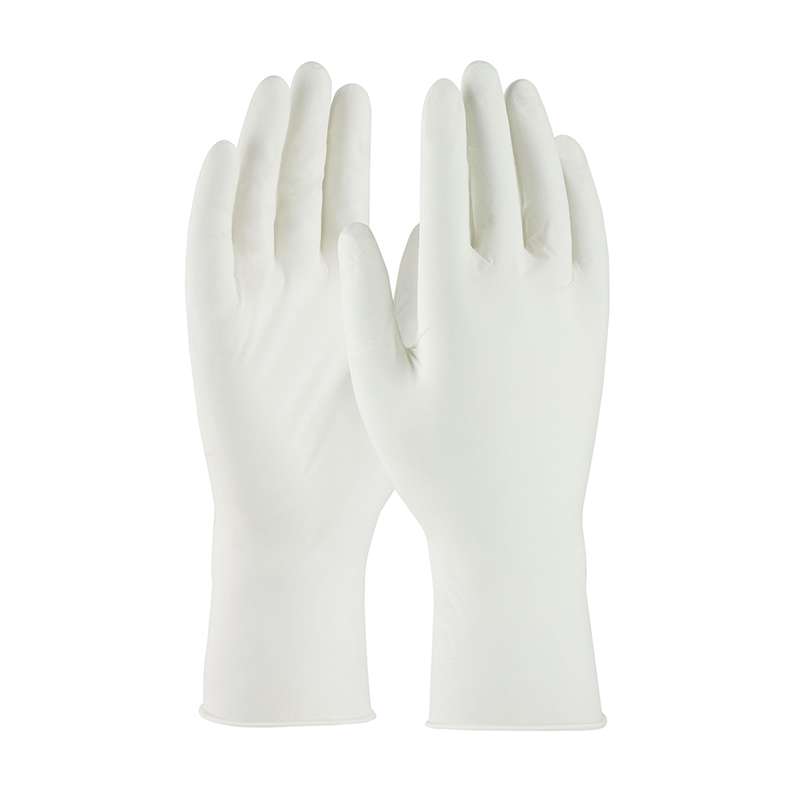 QRP® Qualatrile® ESD Nitrile Glove Class 100 Powder Free White, 2X-Large, 5mil, 9"L, 100/Bag, 10Bag/Case